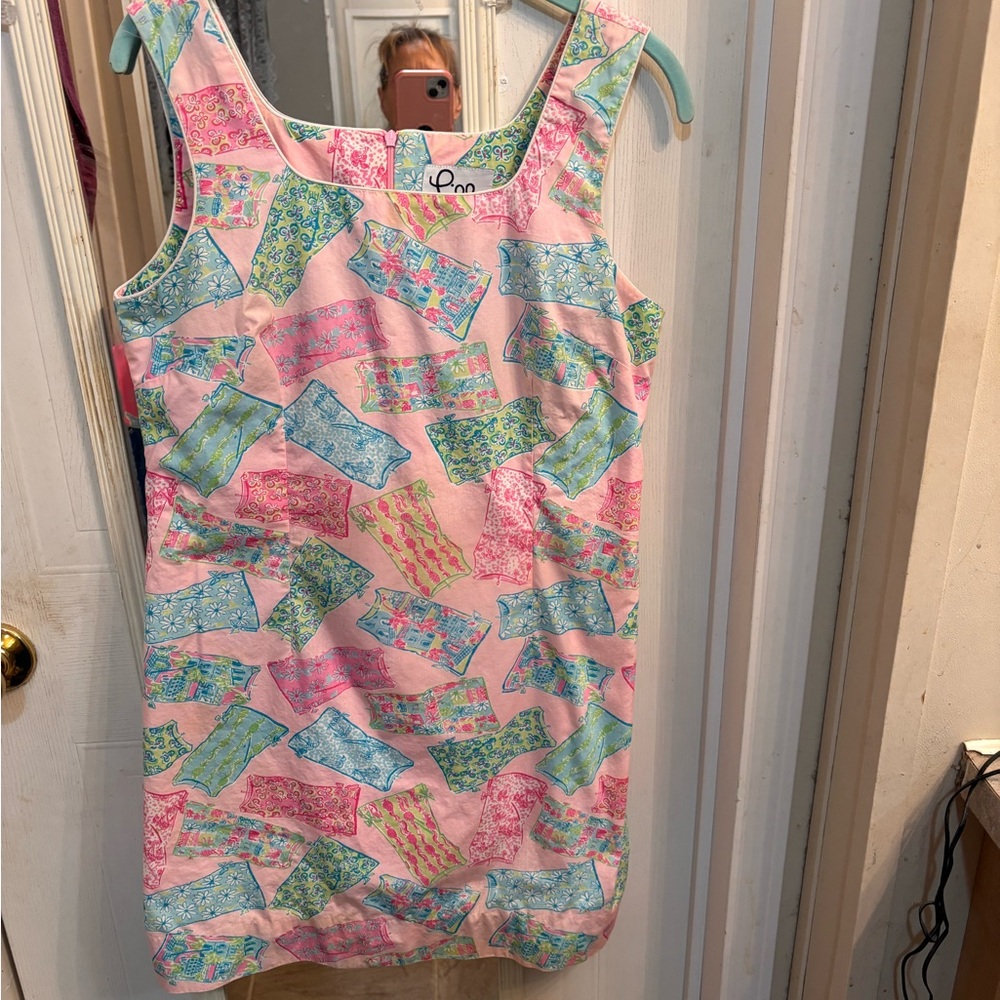 Lilly Pulitzer Pink Green Resort Sundress